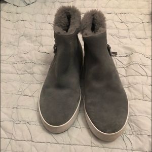 Rebecca Minkoff fur booties